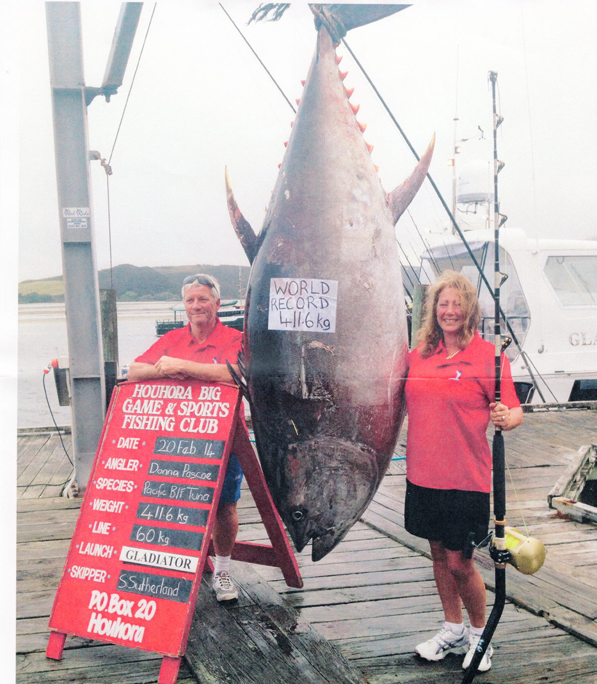 bluefin tuna record