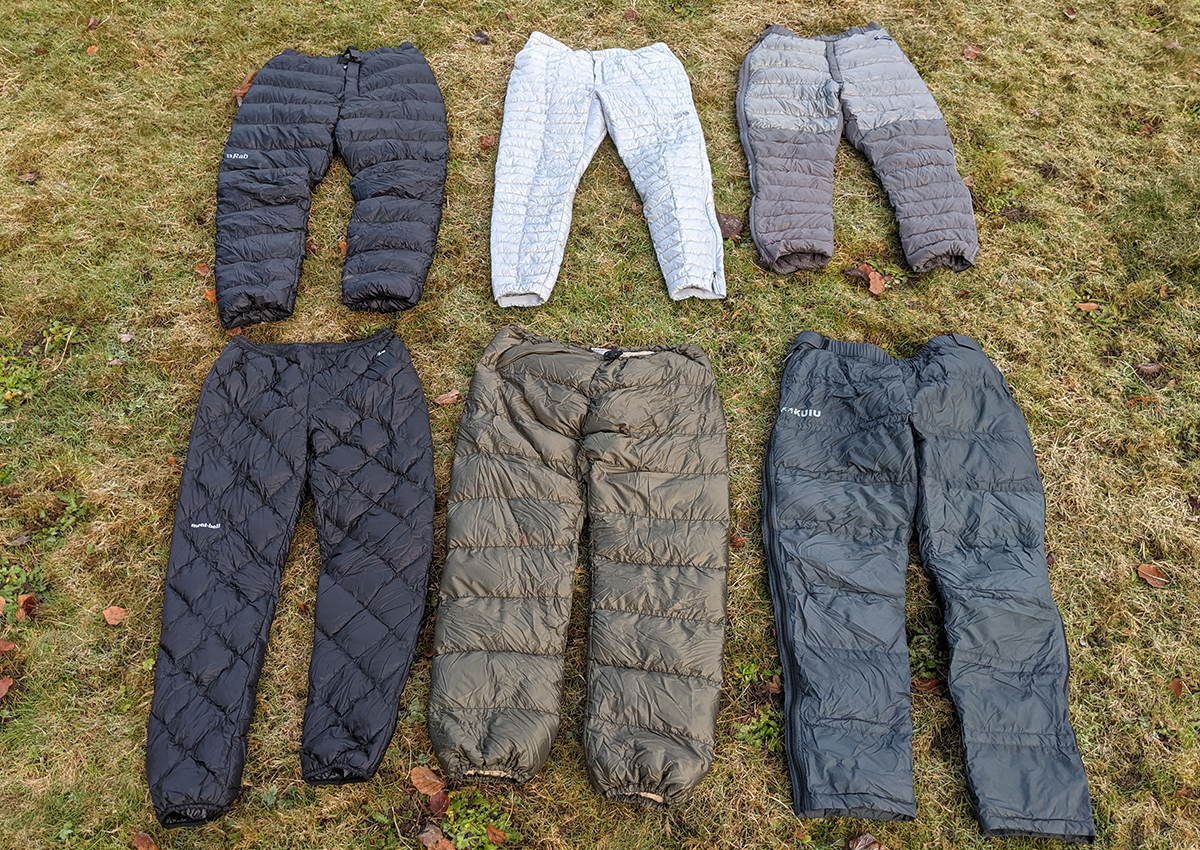sustainable walking trousers