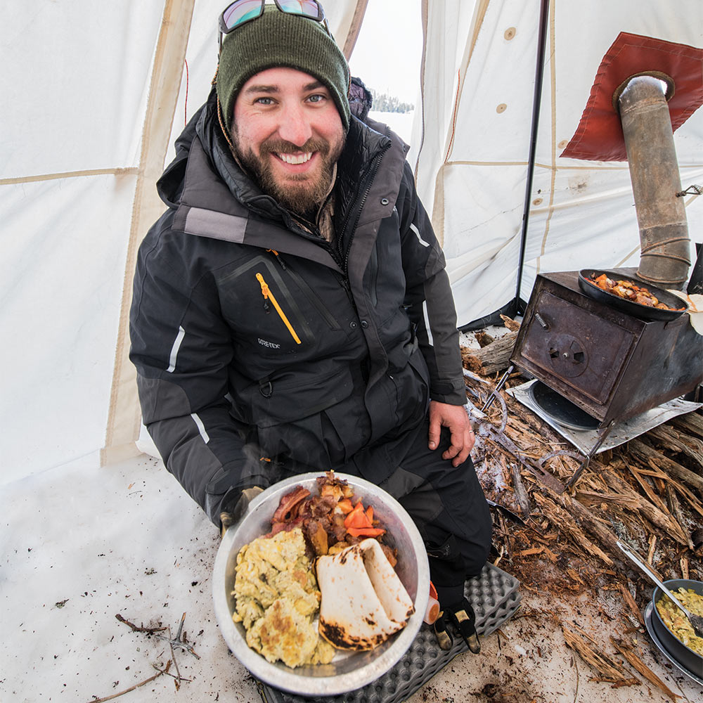 lukas leaf cooking camp breakfast