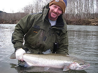 Winter Steelhead Can Be Caught With Back-Trolling Plugs