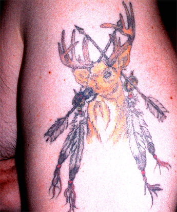 Tattoo uploaded by Андрей Круглов • #realism #AndreyKruhlou #blackandgray  #graywash #Minsk #hunter #hunting #hunt #bear #deer #dog #forest • Tattoodo