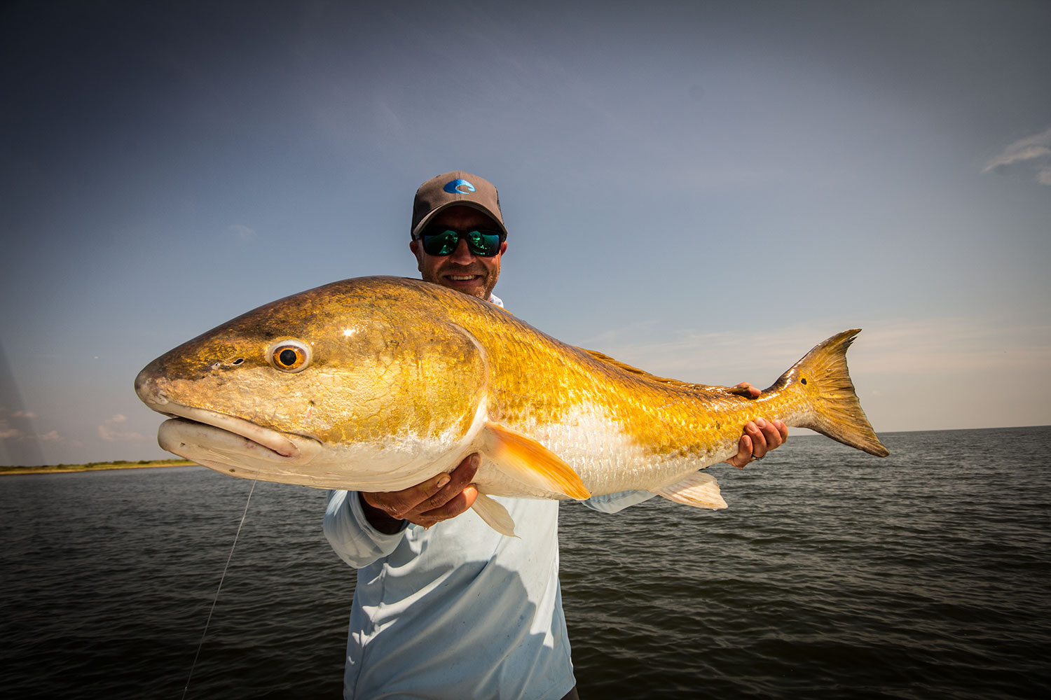 A bull redfish from Louisiana