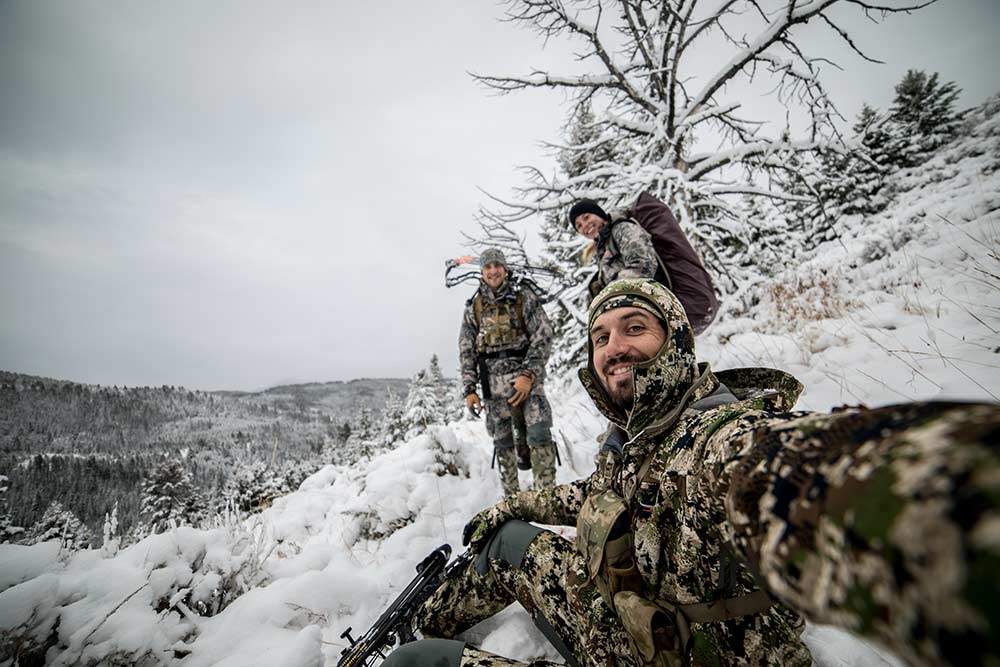 sam soholt open country bus elk crew hunting