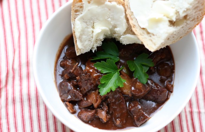 venison shank stew