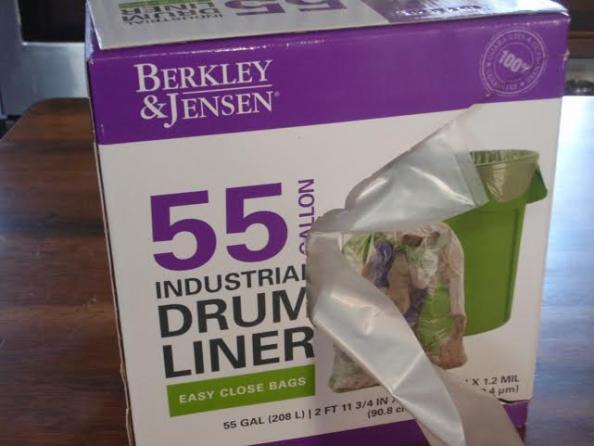 Berkley Jensen 55-Gal. 1.2mil Industrial Drum Liner Bags