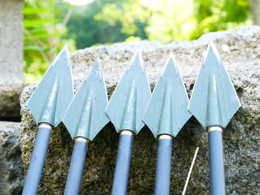 heavier hunting arrow heads