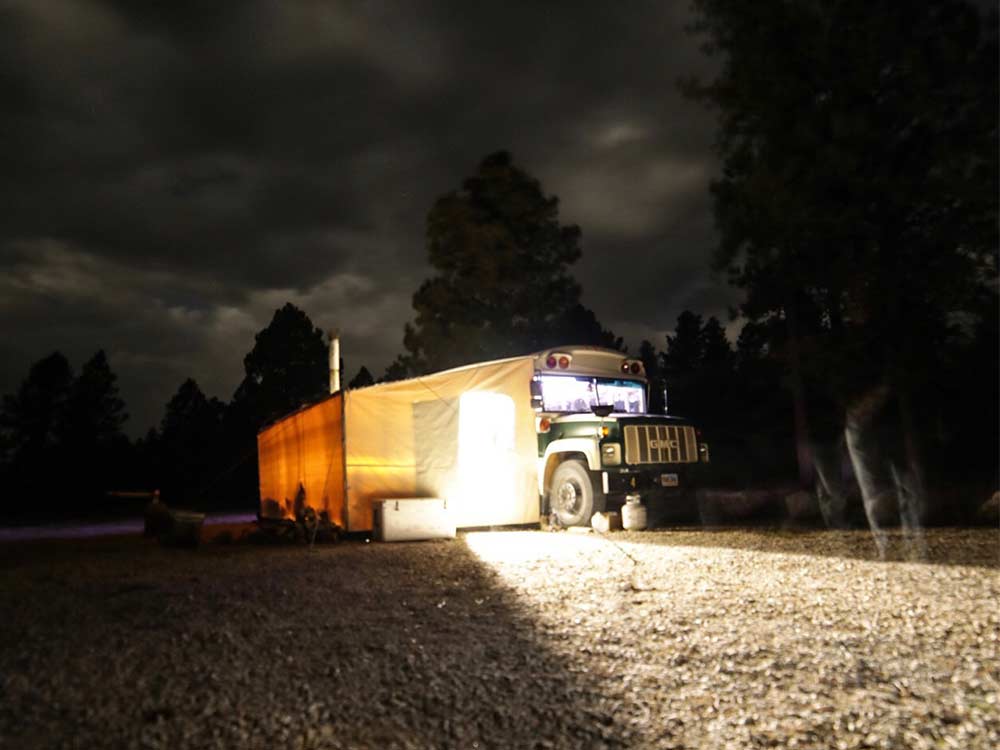 sam soholt open country bus elk camp