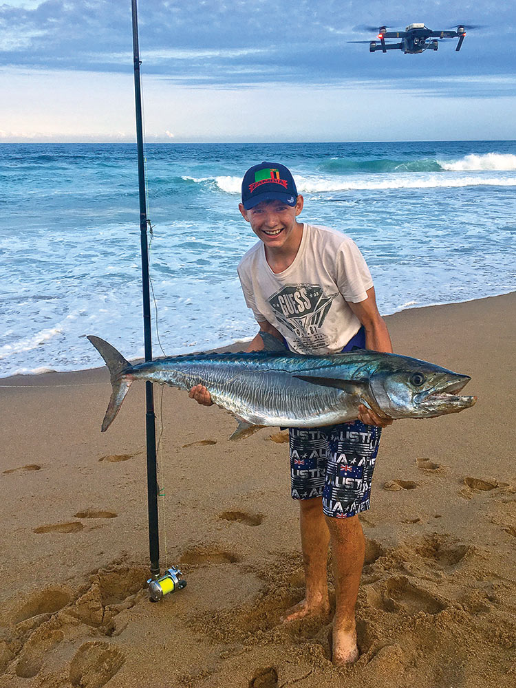 Lyon Venter Mackerel drone fishing