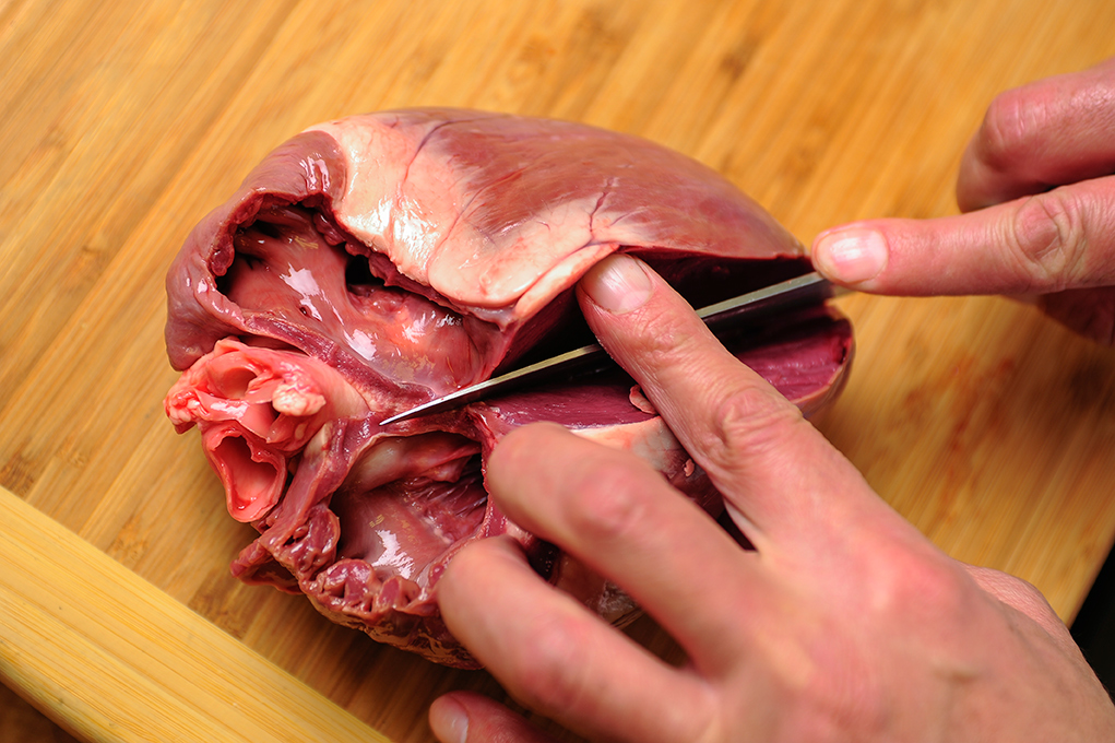 deer heart cut