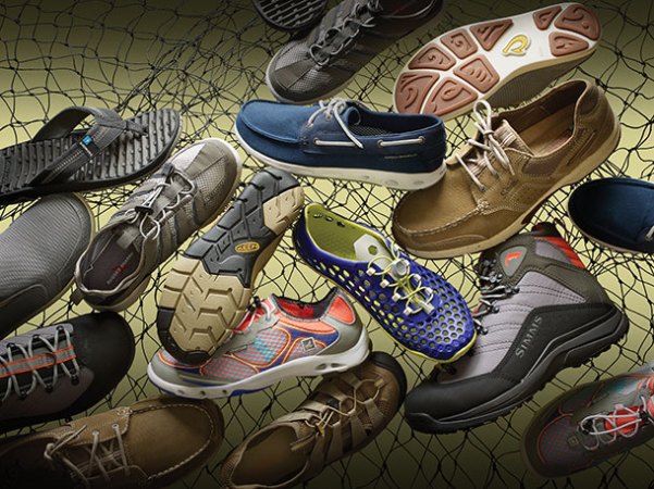 The best shoes—not wading boots—for fishing