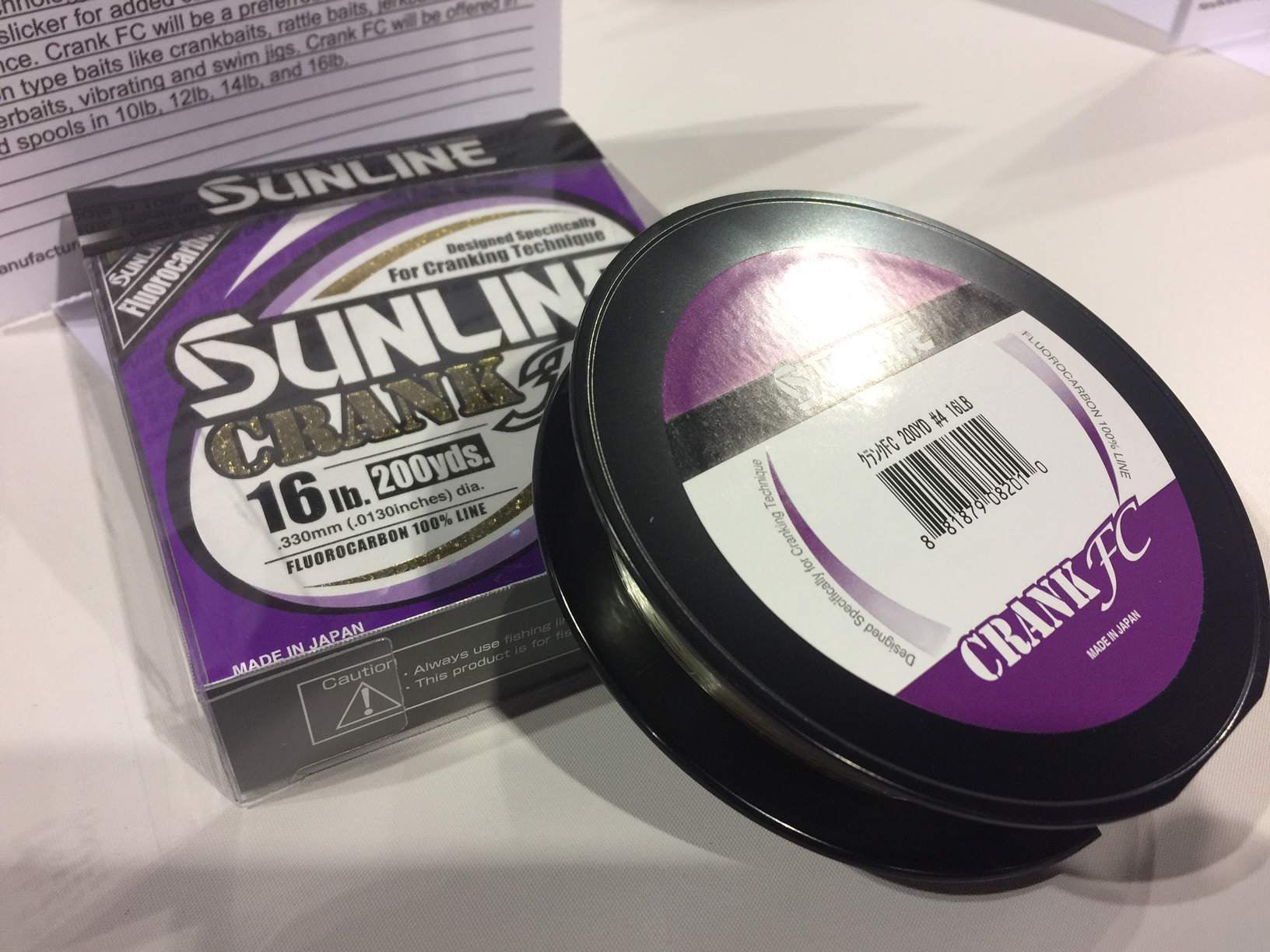 Sunline Crank FC fishing line