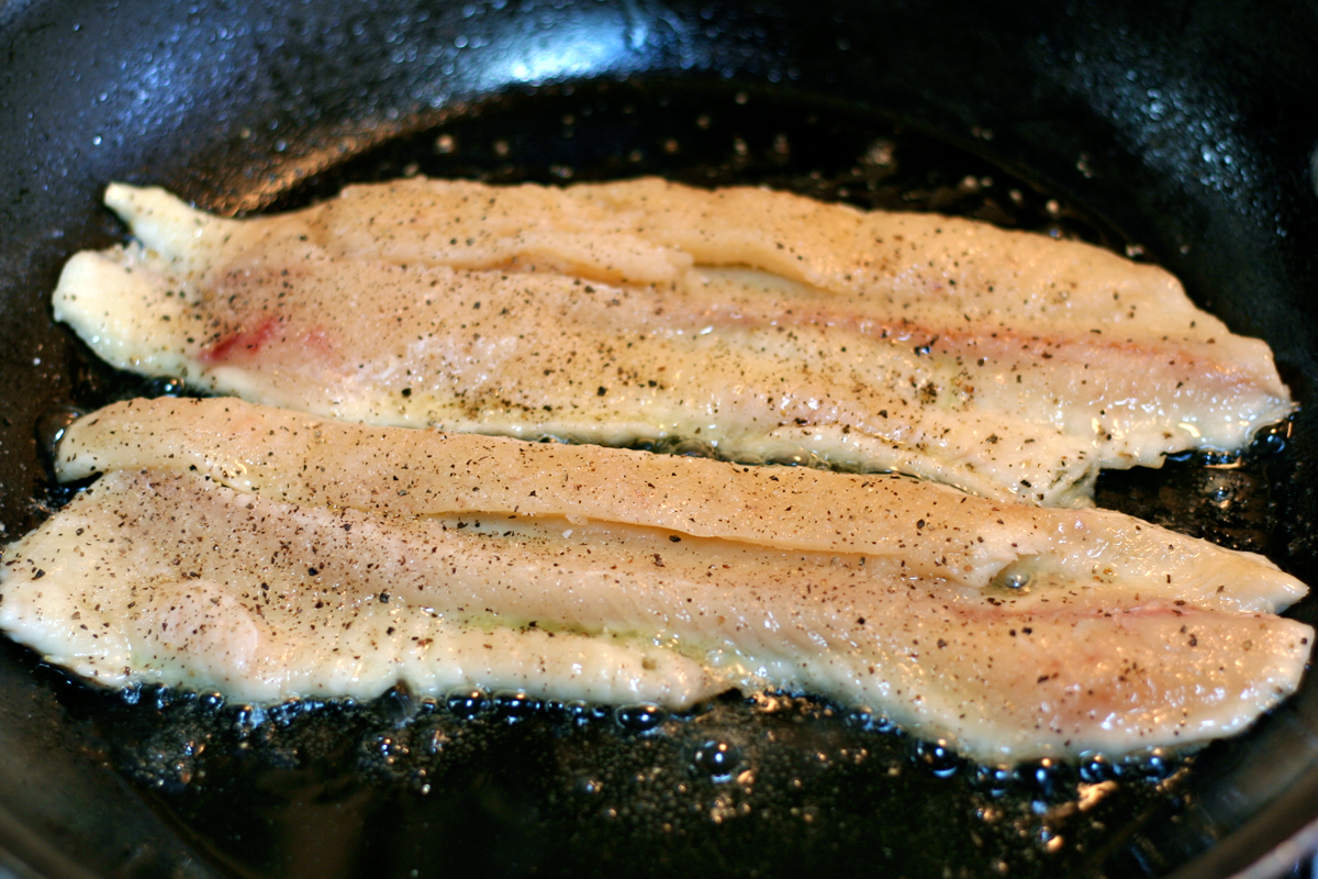 pan roasted pike