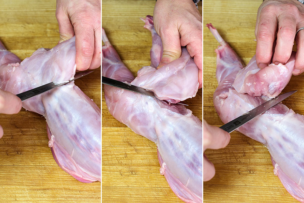 how to butcher a rabbit