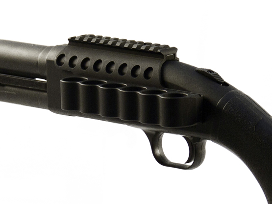 Mesa Tactical’s New Shotshell Carrier and Optics Rail for Mossberg Shotguns