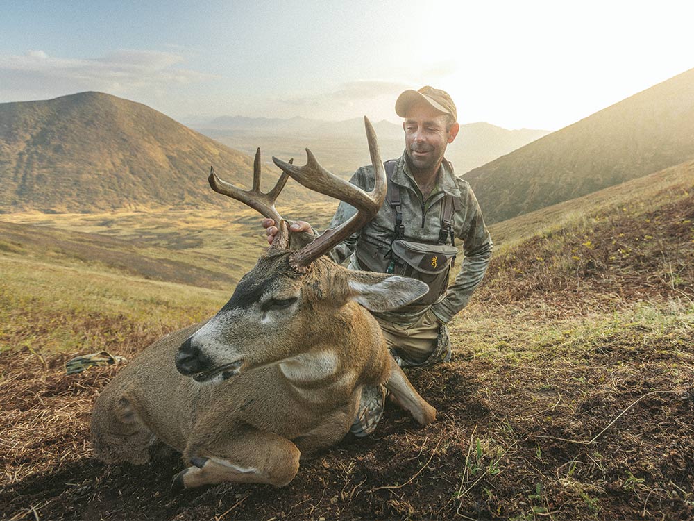 Trophy blacktail buck