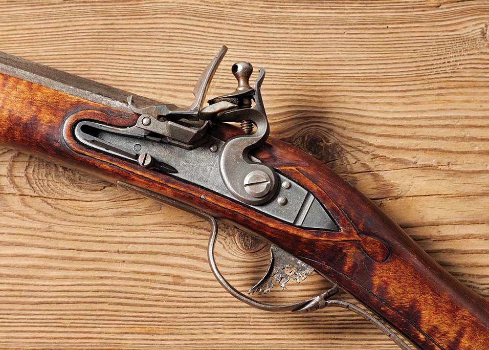 Flintlock Rifle Musket Black Powder Shooter Hunter Solid Brass