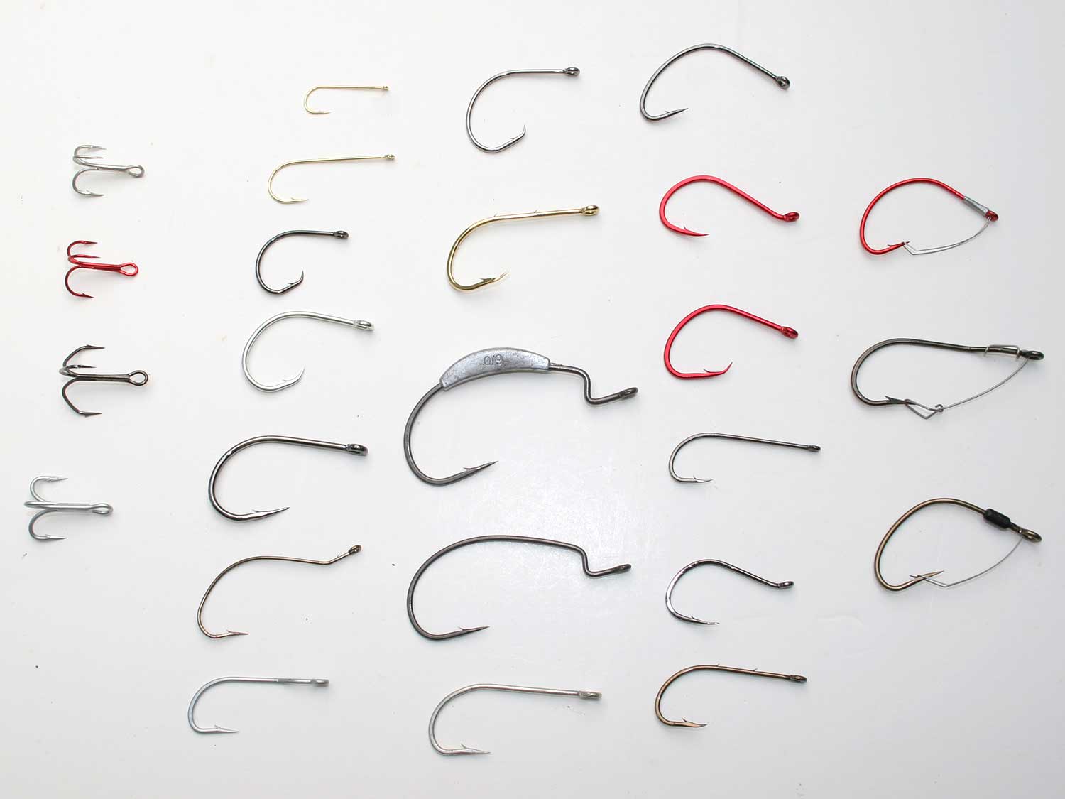 Muskie 2 Size Octopus/Circle Hook Fishing Hooks for sale