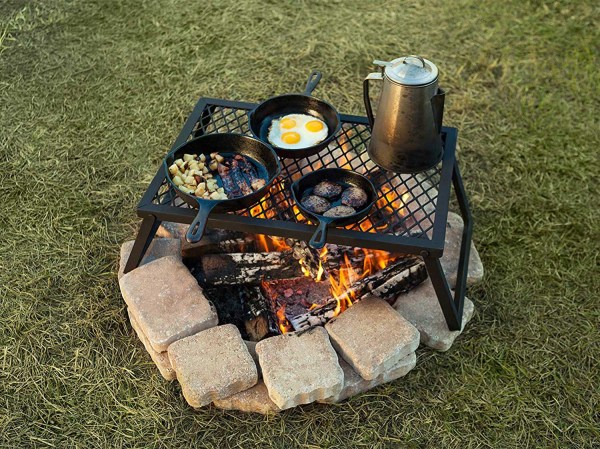 7 Piece Heavy Duty Dutch Oven Cast Iron Cookware Camping Fire Cooking –  Hus-Hus