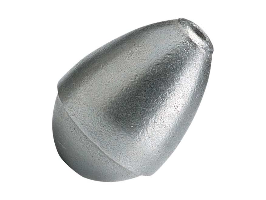 a metal egg sliding fishing sinker