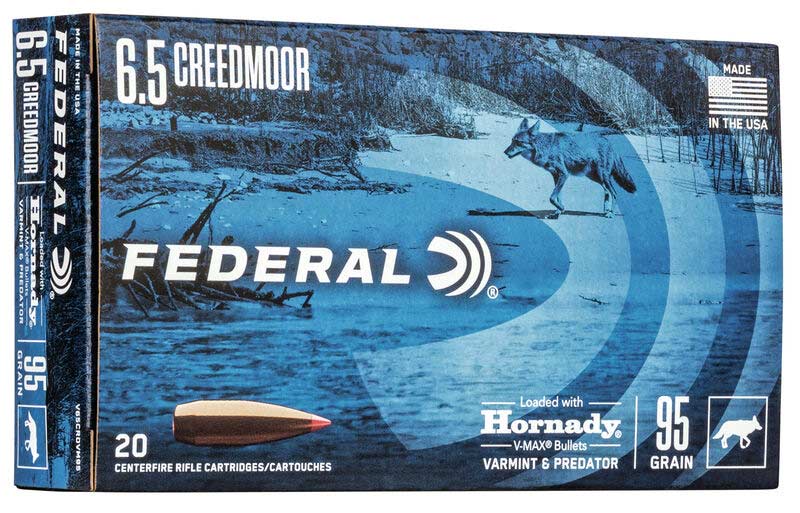 Federal 95-grain Hornady V-Max