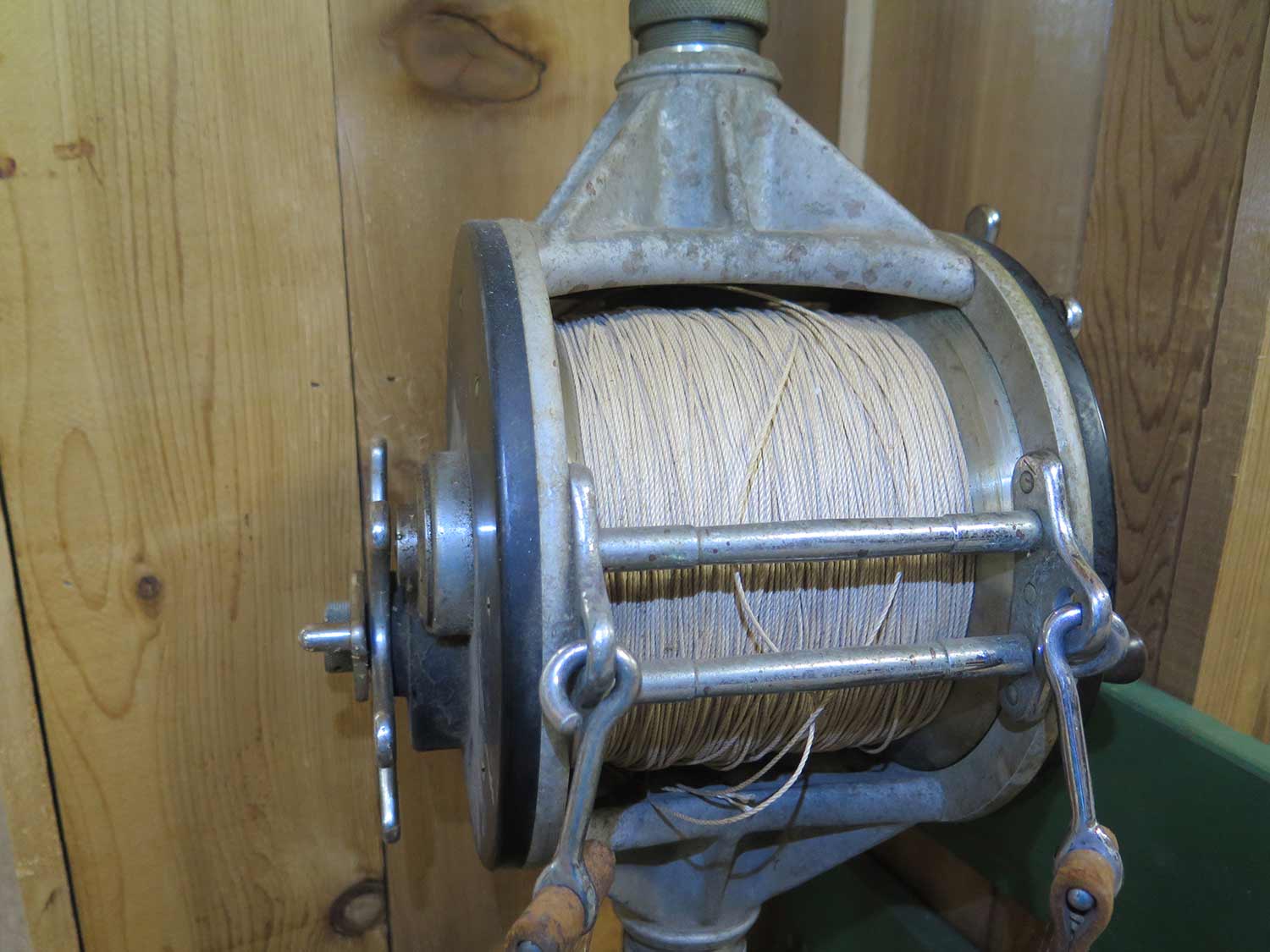Group of Vintage Fishing Line Spools and More