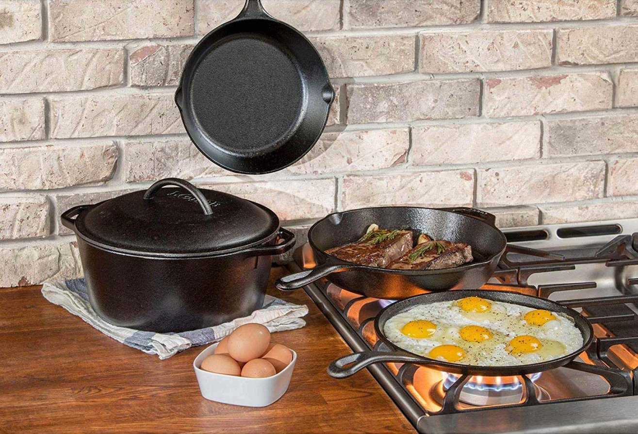 Cast iron cooking kitchen