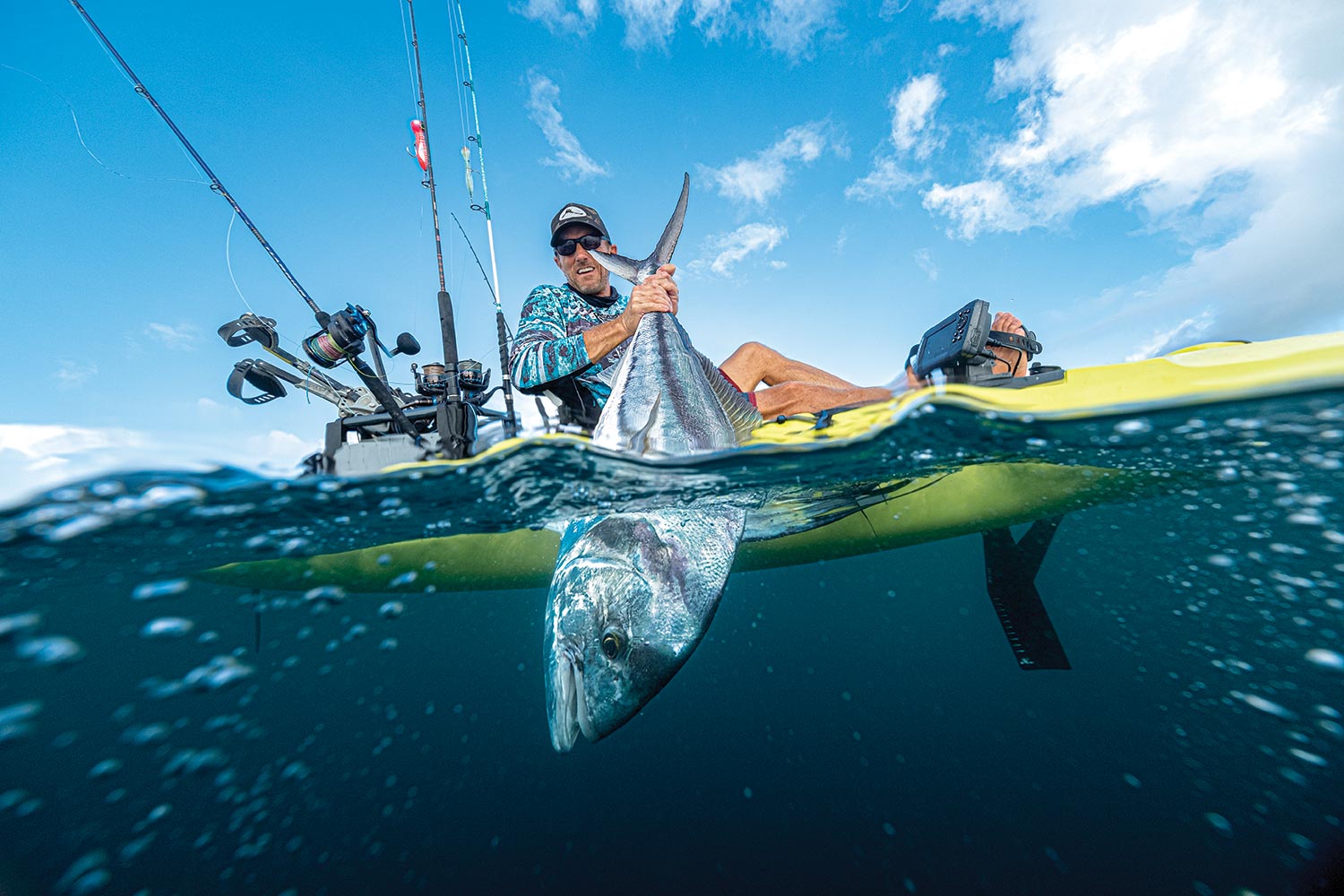 Catch Sharks From The Beach By Casting Out Baits - The Angler Within No  Kayak Needed!