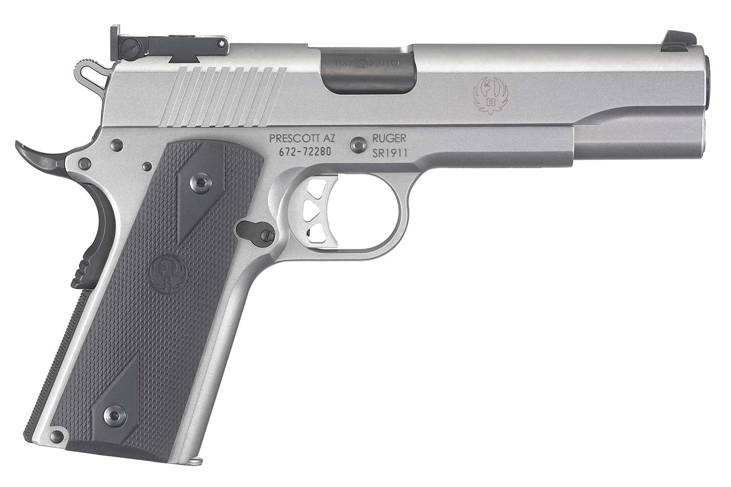 Ruger SR1911 hybrid handgun.