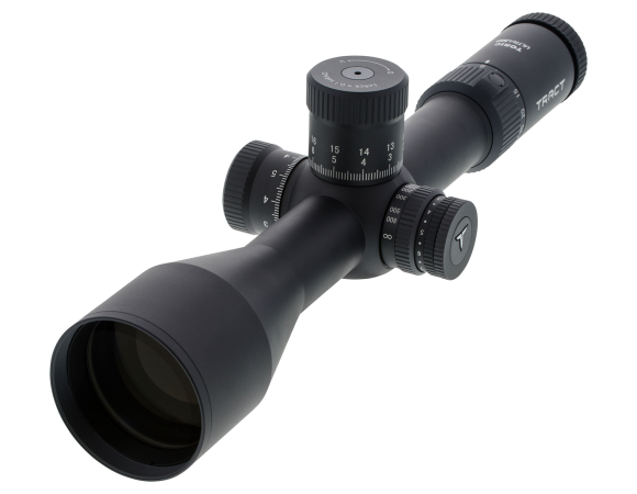  Tract Toric UHD 4.5-30x56 riflescope on a white background.