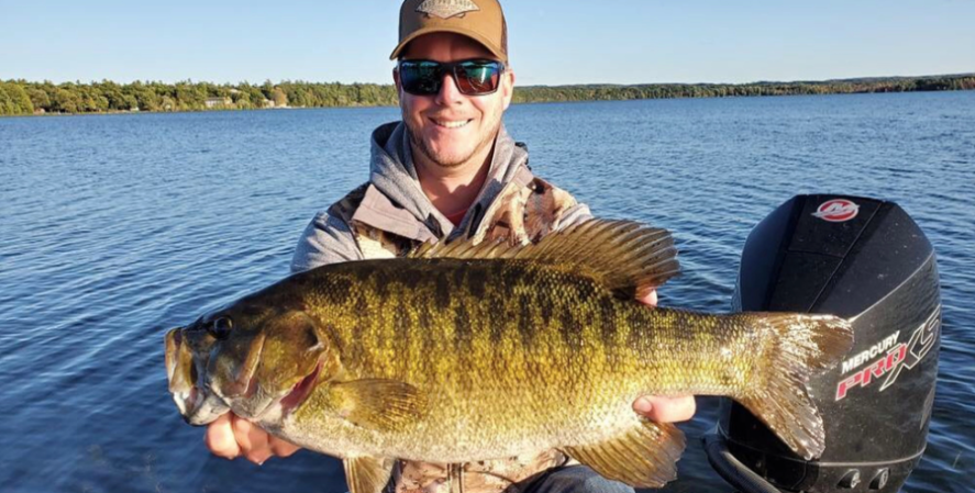 Late summer is an ideal time to catch big smallies.