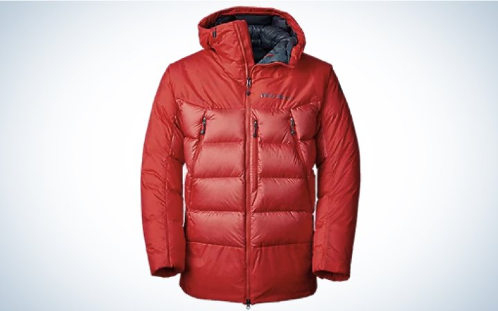  The Eddie Bauer Downclime is the best climbing parka.