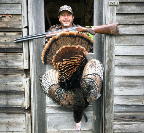 Ira McCauley with his Citori and tom No. 100.