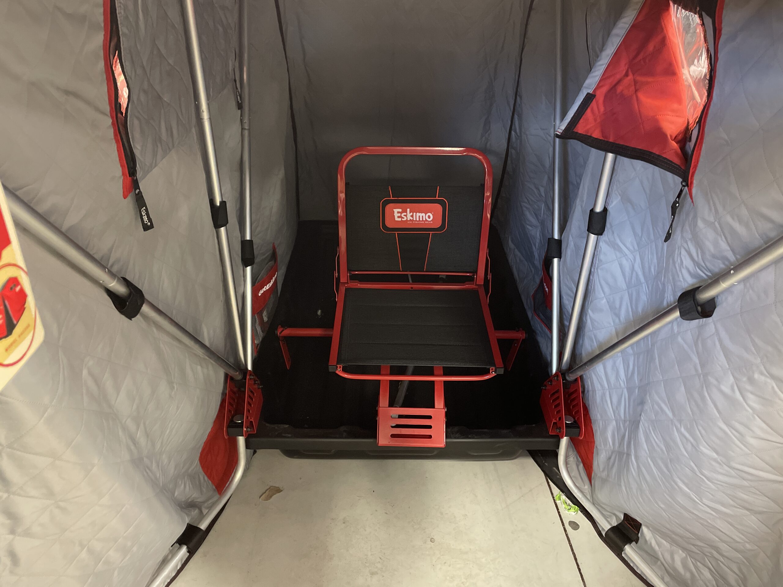 The Eskimo XR1 has a roomy interior.