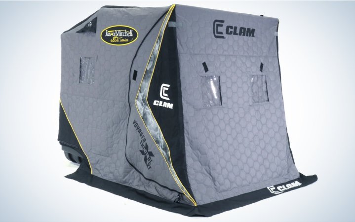  The Jason Mitchell XT Thermal is the most durable ice fishing shelter.