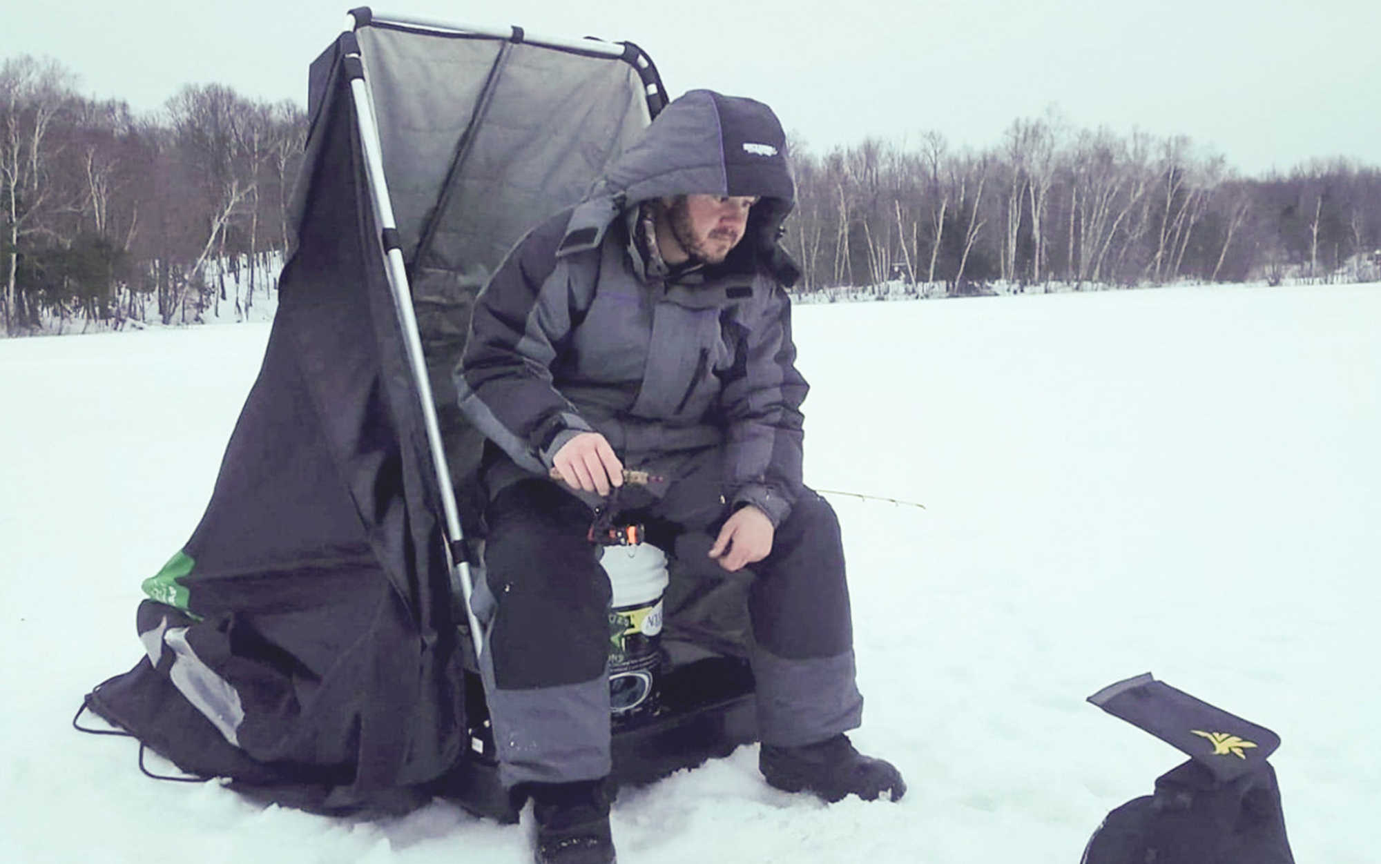 Designing the BEST Three-Person Ice Fishing Sled House: Ice Runner