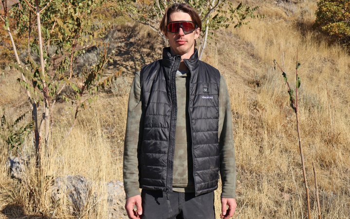  We tested the Venustas heated vest.