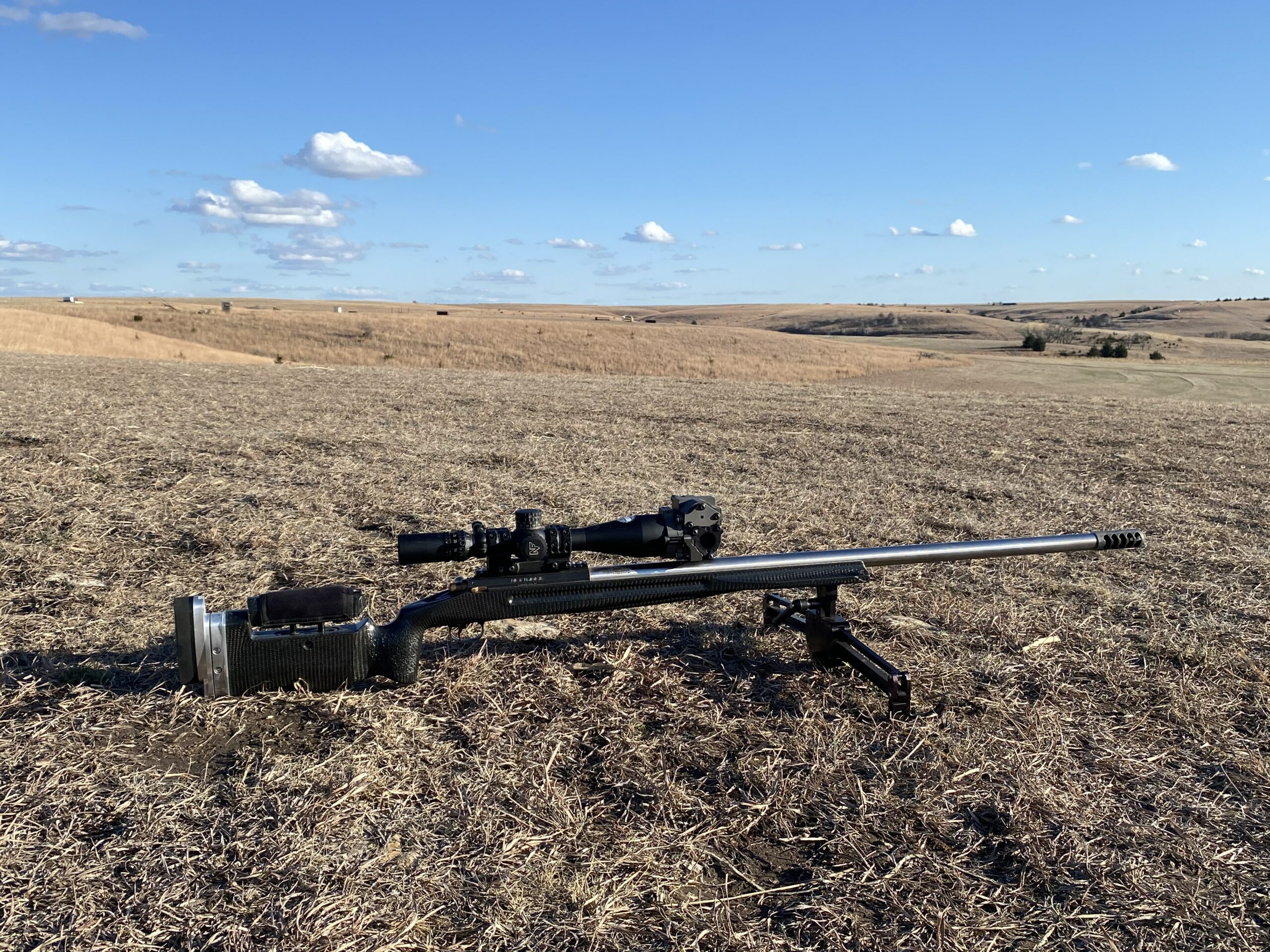 world record 33XC rifle for 4,137 yard ELR Shot