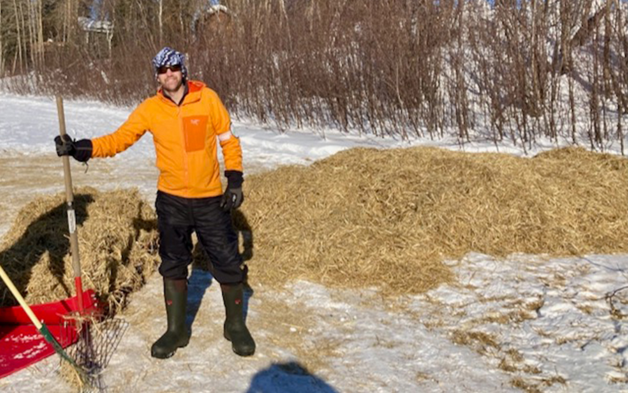 The burly Lacrosse Alphaburly Pros kept me warm and dry while working outside during the Iditarod.