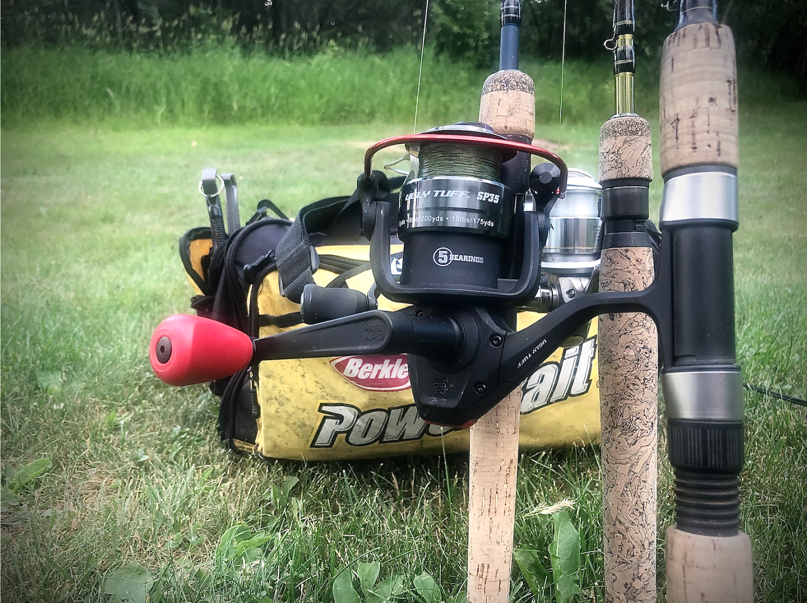 Ugly Stik Spincast Reel and Fishing Rod Combo with Tackle Kit