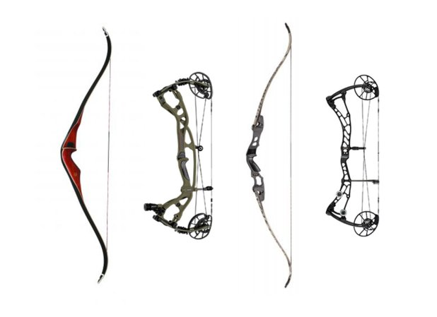 Recurves vs compound bows