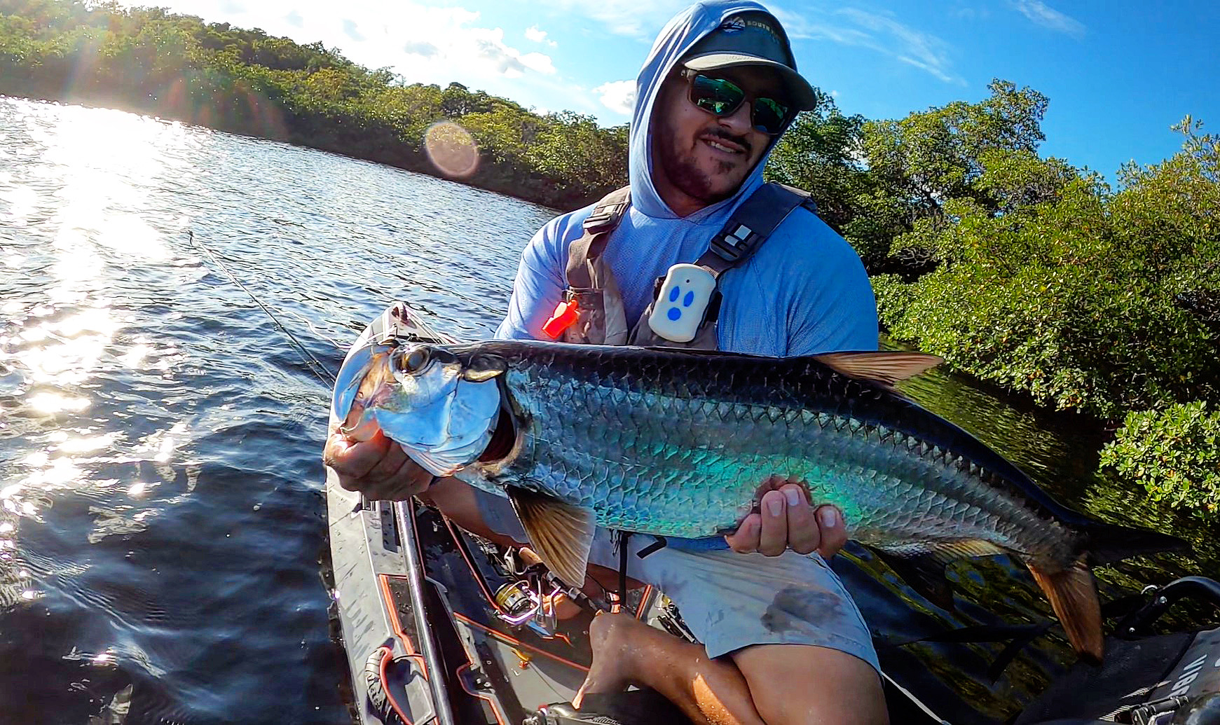 Tarpon caught with the Stradic FL.