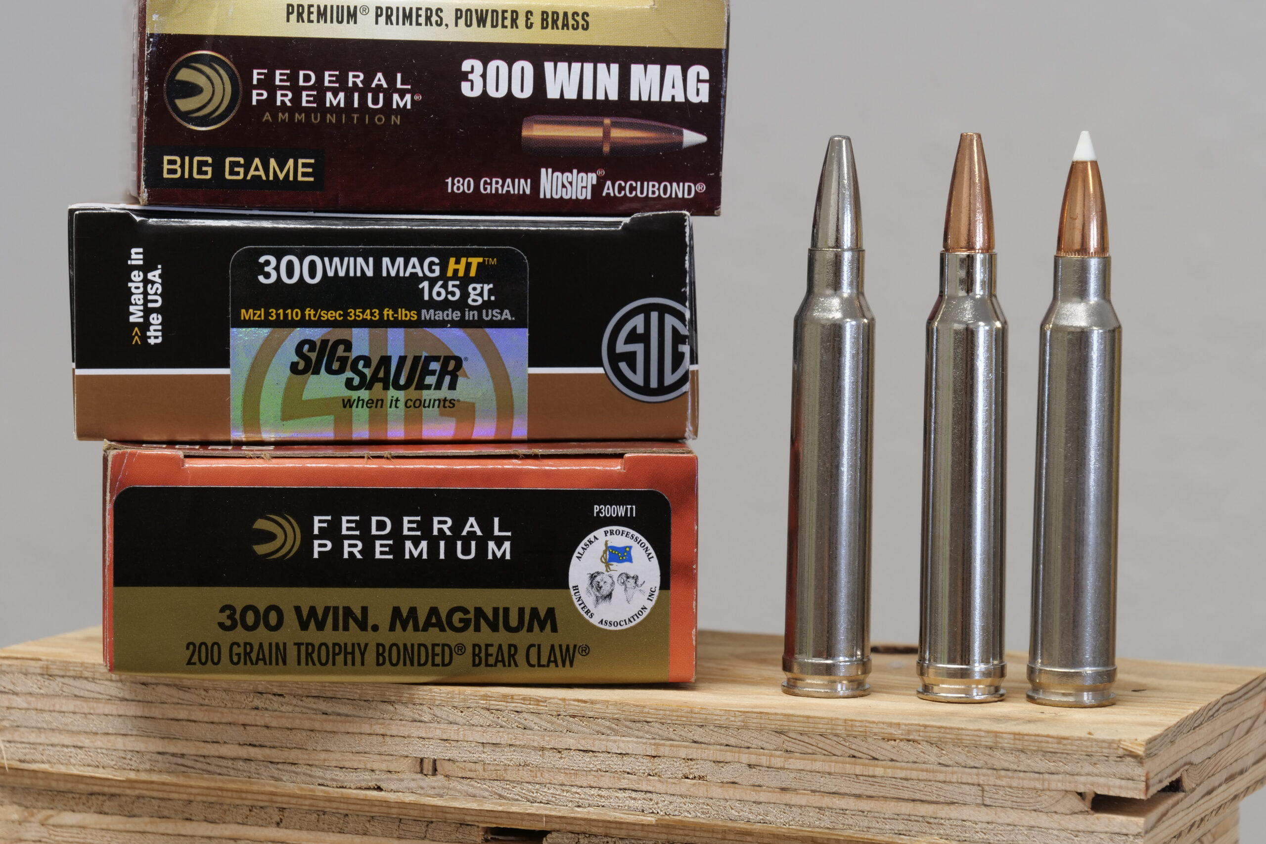 The .300 Win. Mag. is a potent big-game bullet.