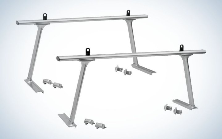  Silver, aluminum universal truck bed extender