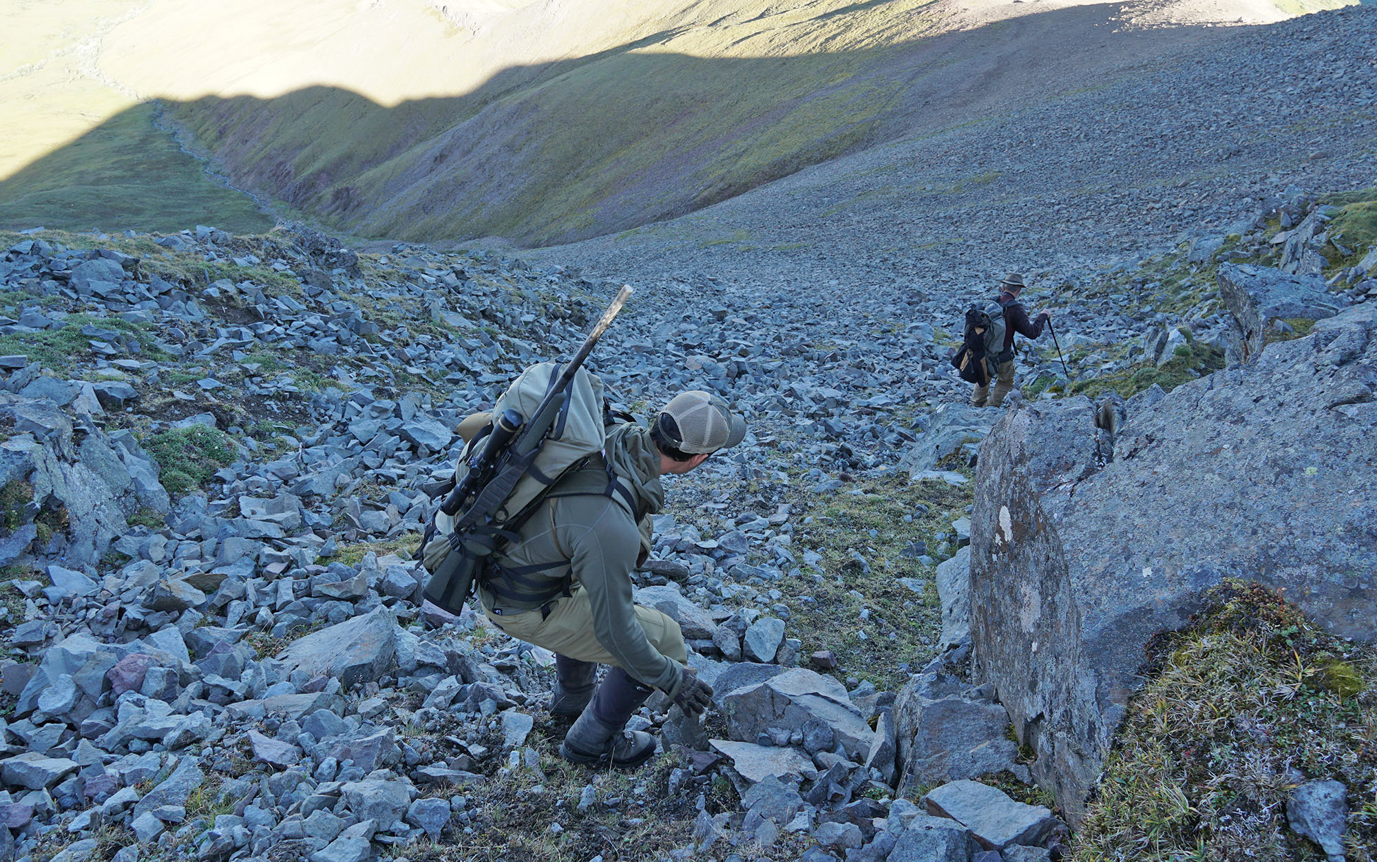 Alex Robinson descending pass with Evo 3300.