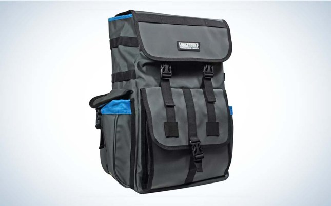 Portable Folding Fishing Rod Carrier Canvas Bag for Reels and Tackles, Adjustable Straps, Size: 4, Orange