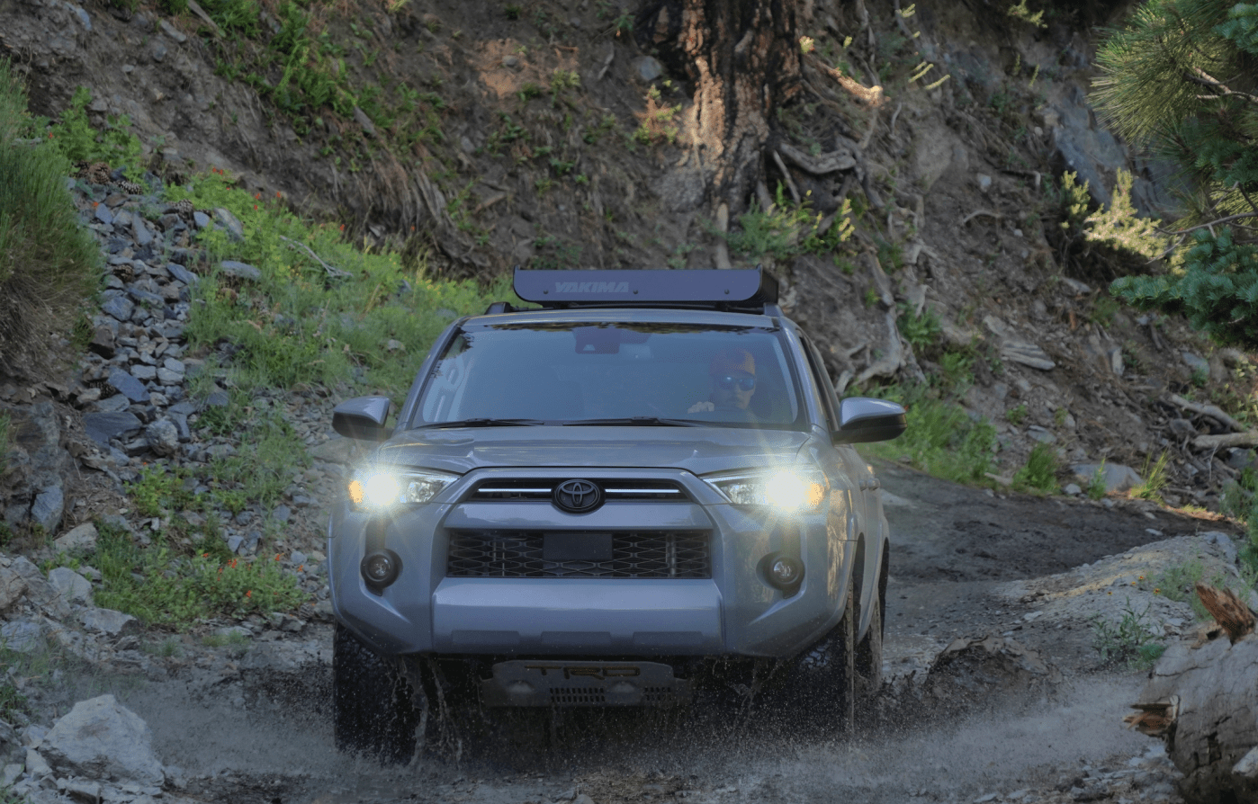 The 4Runner is off-road capable.