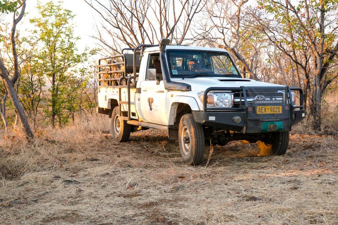 toyota land cruiser 79 in africa