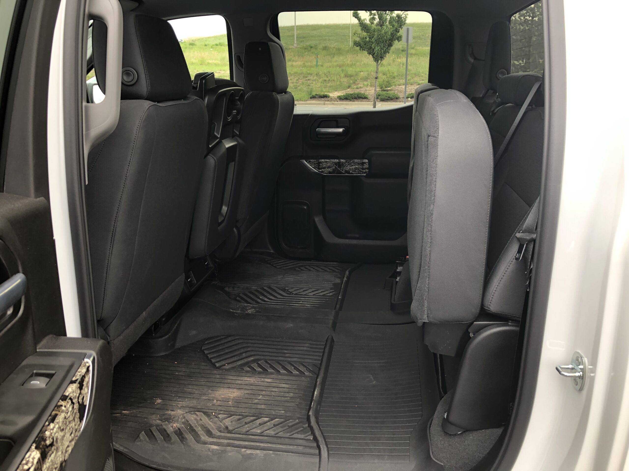 Plenty of room inside the Silverado.