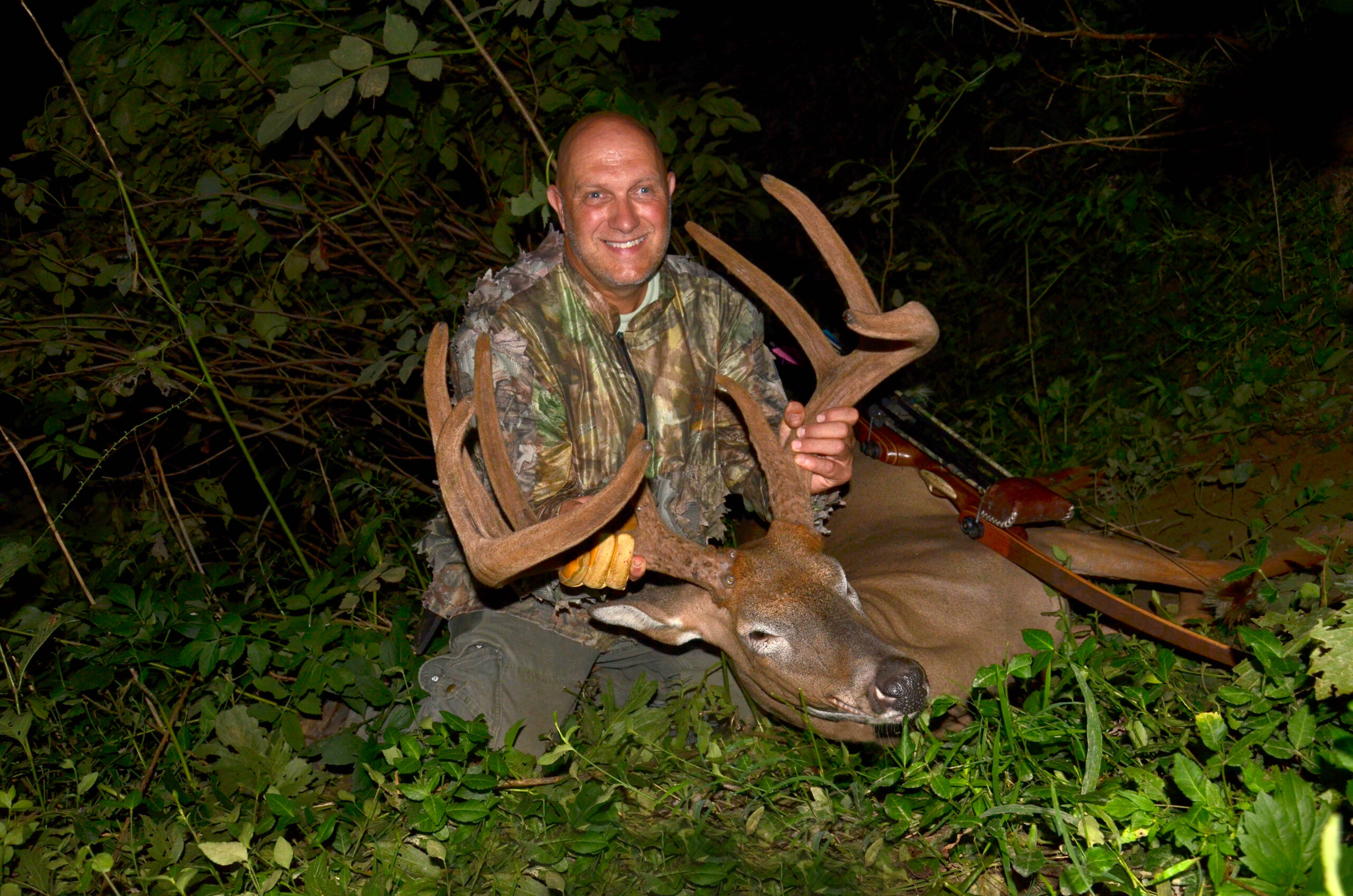 Joe Lacefield's velvet buck from Kentucky.