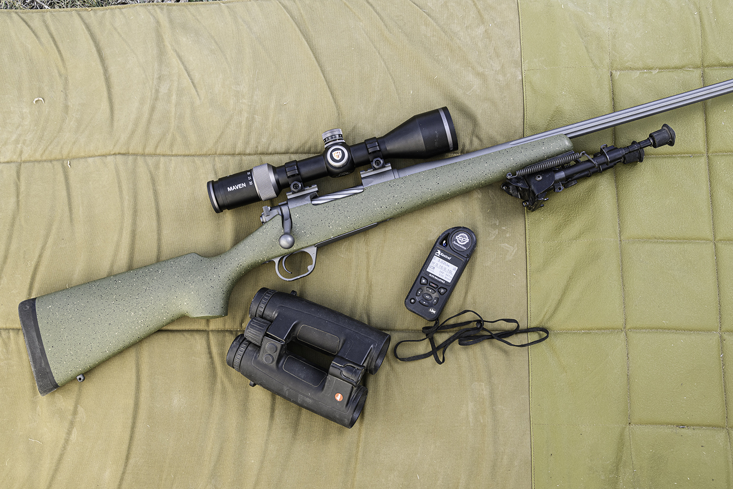 Maven optics and shooting gear